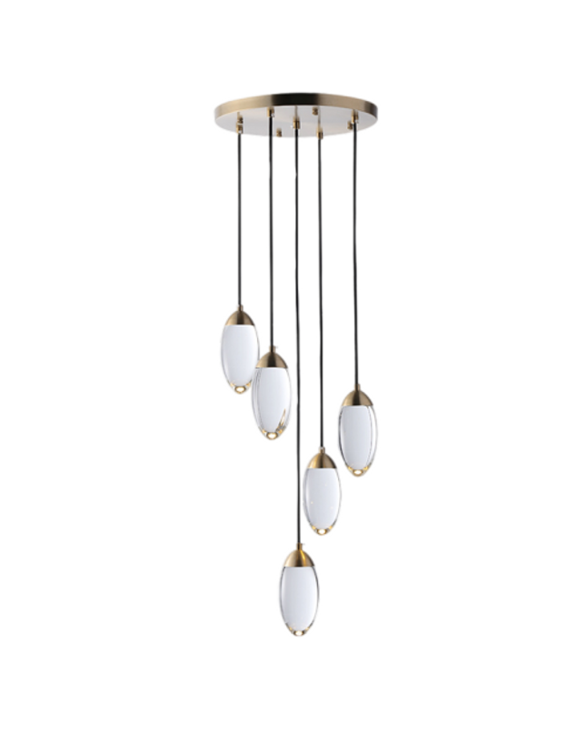 Chandelier FIERA — designer chandelier, custom lighting by RODESIGNE