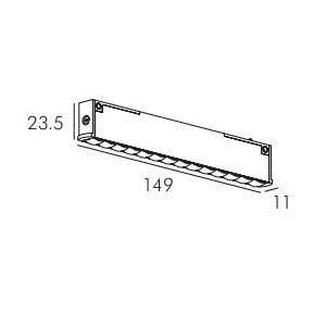 Recessed Light PARATA-01 — recessed light, technical lighting by RODESIGNE
