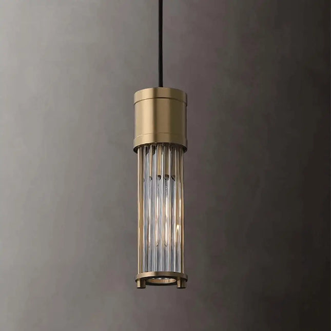 Pendant lamp AMPOLLA by Rodesigne — brass modern pendant light, custom designer lighting by RODESIGNE