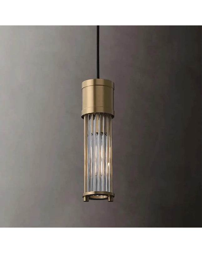 Pendant lamp AMPOLLA by Rodesigne — brass modern pendant light, custom designer lighting by RODESIGNE