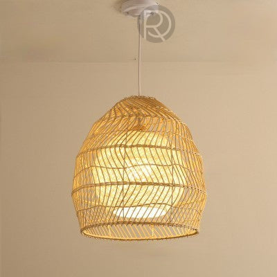 Pendant lamp PAILLE by Rodesigne