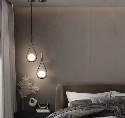 Pendant Light CURVELUX — modern pendant light, custom designer lighting by RODESIGNE