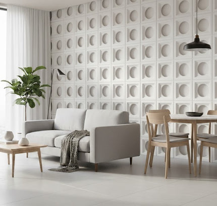 Panel CIRCLE TYPE — decorative acoustic wall panel, sound absorption by RODESIGNE