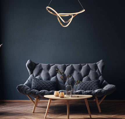 Chandelier NORVING by Rodesigne — brass designer chandelier, custom lighting by RODESIGNE