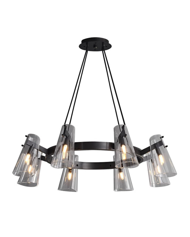 Chandelier DAMASO — designer chandelier, custom lighting by RODESIGNE