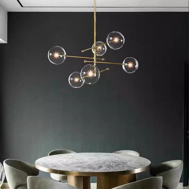 Chandelier YUNIFA — designer chandelier, custom lighting by RODESIGNE
