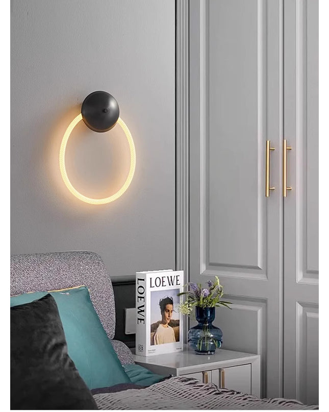 Wall Sconce ENIGIMA ANELL — brass wall sconce lamp, designer lighting by RODESIGNE