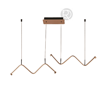 Chandelier ZAGA by Rodesigne — brass designer chandelier, custom lighting by RODESIGNE