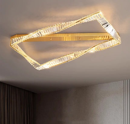 Ceiling lamp NELLY by Rodesigne — glass ceiling light fixture, designer lighting by RODESIGNE