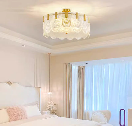 Ceiling lamp OUMA by Rodesigne — brass ceiling light fixture, designer lighting by RODESIGNE