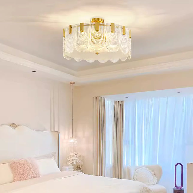 Ceiling lamp OUMA by Rodesigne — brass ceiling light fixture, designer lighting by RODESIGNE