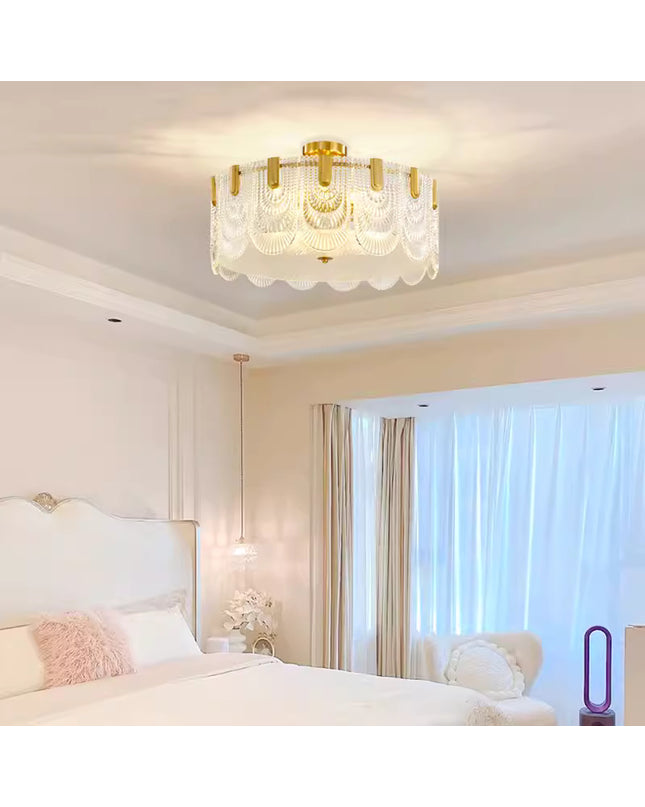 Ceiling lamp OUMA by Rodesigne — brass ceiling light fixture, designer lighting by RODESIGNE