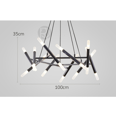 Designer chandelier PENTAGON by Rodesigne — designer chandelier, custom lighting by RODESIGNE
