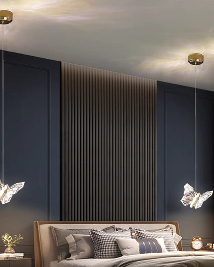 Hanging lamp SOMMERFUG by Rodesigne