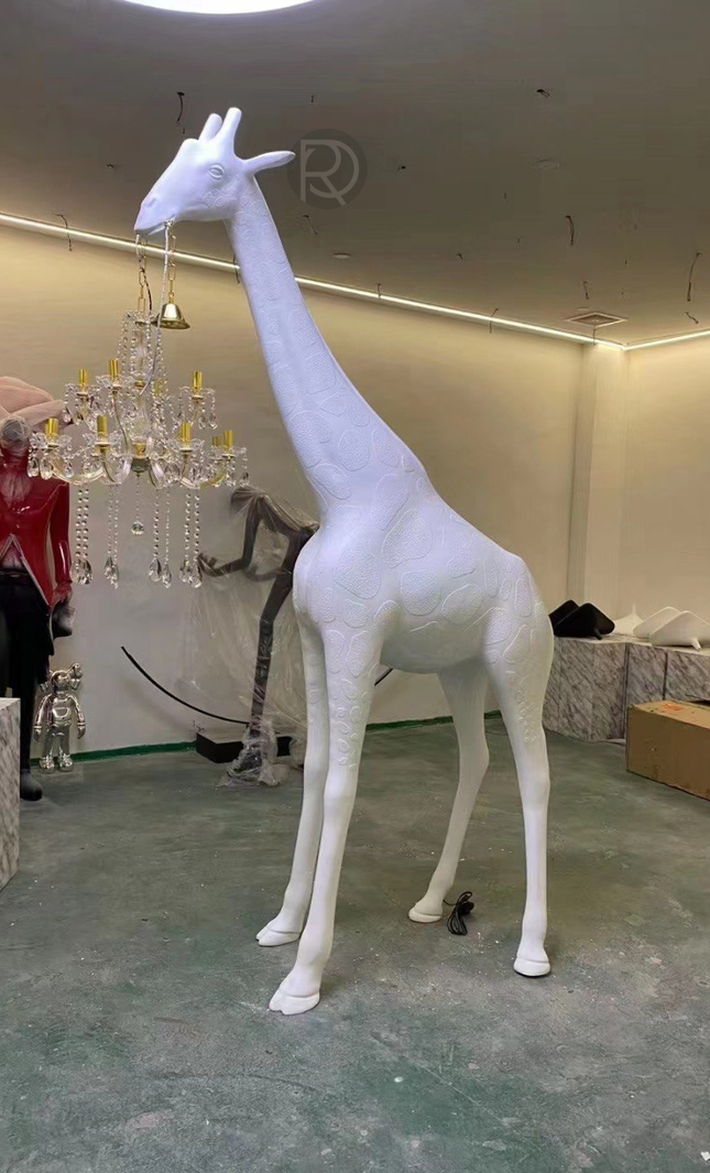 Floor lamp GIRAFFE WITH LOVE by Rodesigne