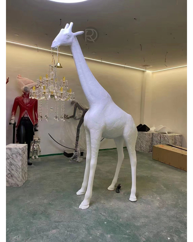 Floor lamp GIRAFFE WITH LOVE by Rodesigne — designer floor lamp by RODESIGNE