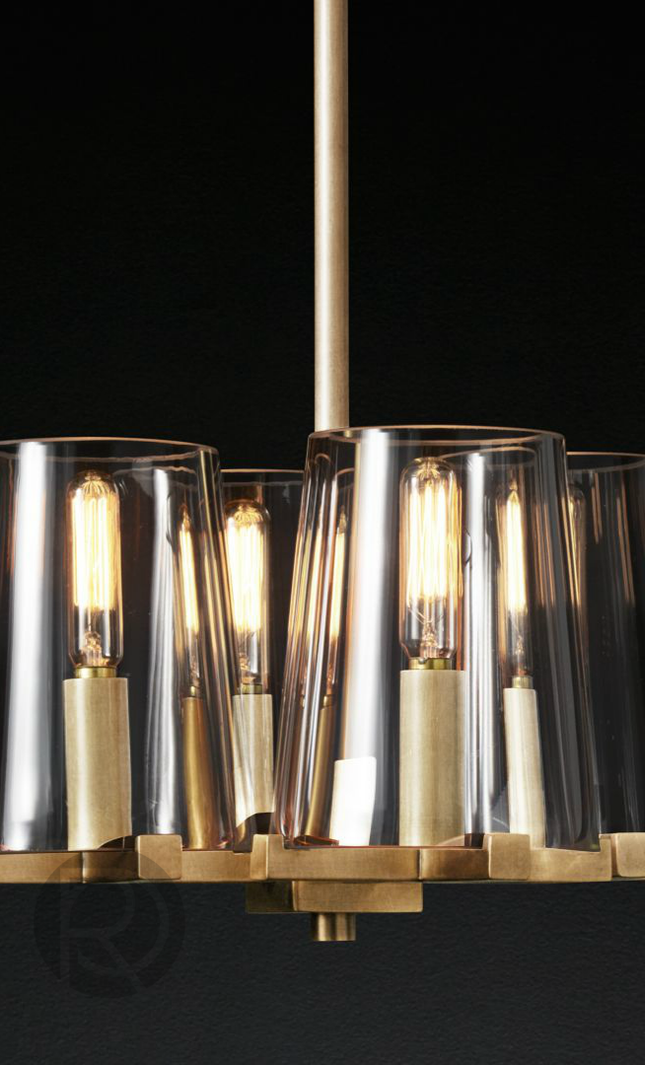 Designer chandelier PAUILLAC by Rodesigne