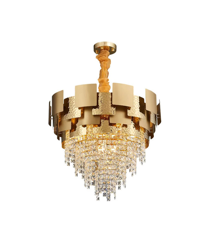 Chandelier HARNI by Rodesigne — brass designer chandelier, custom lighting by RODESIGNE