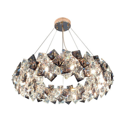 Chandelier MUUSE by Rodesigne — glass designer chandelier, custom lighting by RODESIGNE