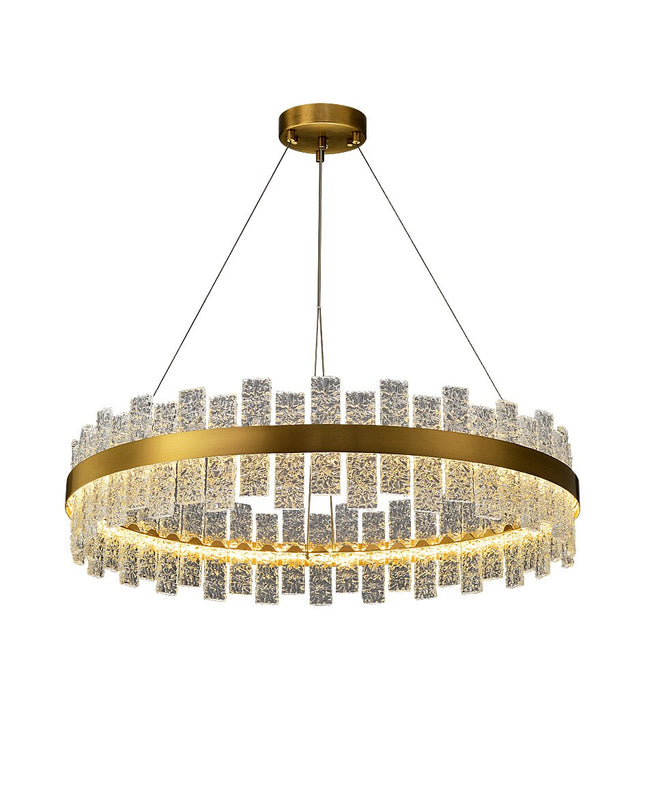 Chandelier TANDE by Rodesigne — brass designer chandelier, custom lighting by RODESIGNE