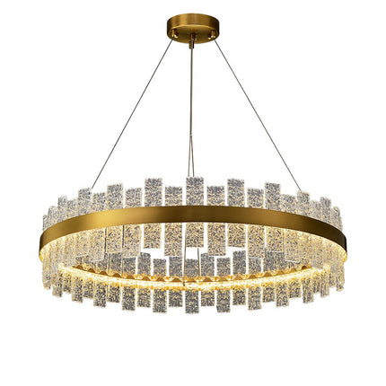 Chandelier TANDE by Rodesigne — brass designer chandelier, custom lighting by RODESIGNE