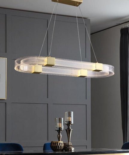 Chandelier WASSER RECT — Chandeliers by Romatti, view 2