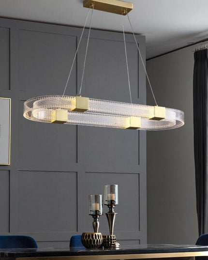 Chandelier WASSER RECT by Rodesigne