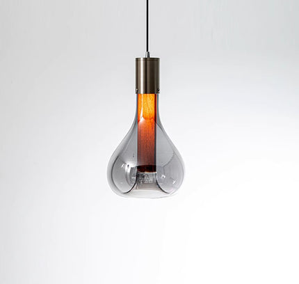 Hanging lamp KNOOP by Rodesigne — glass modern pendant light, custom designer lighting by RODESIGNE