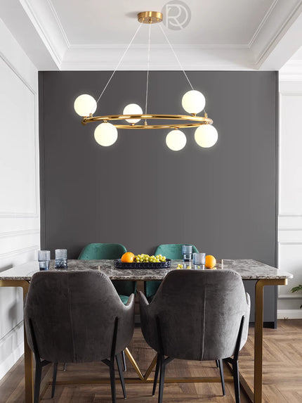 Chandelier LANDE by Rodesigne — brass designer chandelier, custom lighting by RODESIGNE