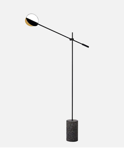 Floor lamp LEAVES by Rodesigne — brass designer floor lamp by RODESIGNE