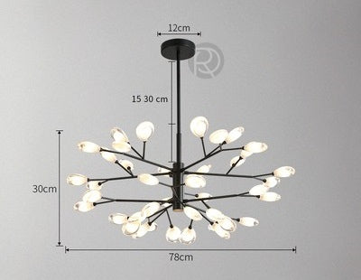 Chandelier BAUM by Rodesigne — designer chandelier, custom lighting by RODESIGNE