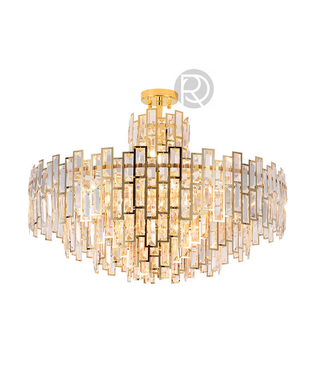 Chandelier ELDORADO by Rodesigne — brass designer chandelier, custom lighting by RODESIGNE