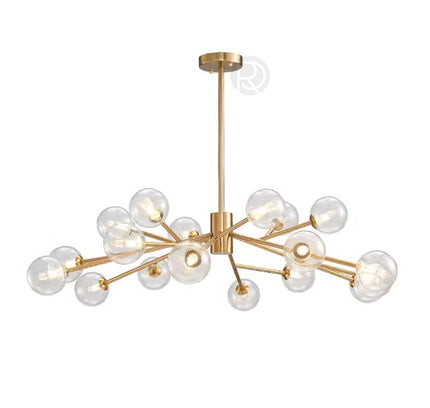 BOULE chandelier by Rodesigne — brass designer chandelier, custom lighting by RODESIGNE