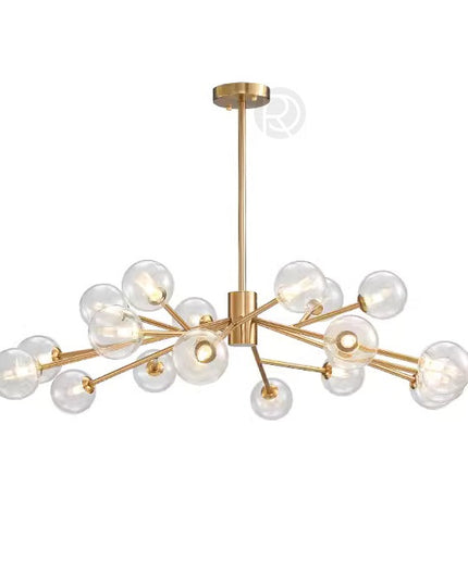 BOULE chandelier by Rodesigne — brass designer chandelier, custom lighting by RODESIGNE
