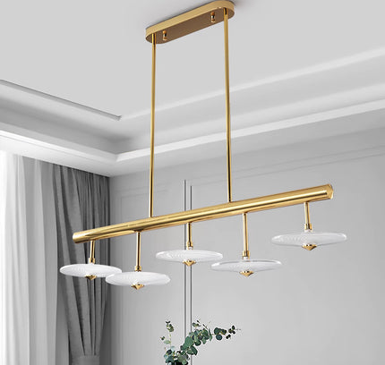 Chandelier LOPS by Rodesigne — brass designer chandelier, custom lighting by RODESIGNE