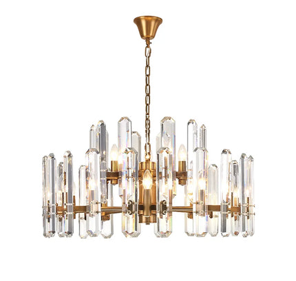 Chandelier GROTAGE by Rodesigne — brass designer chandelier, custom lighting by RODESIGNE