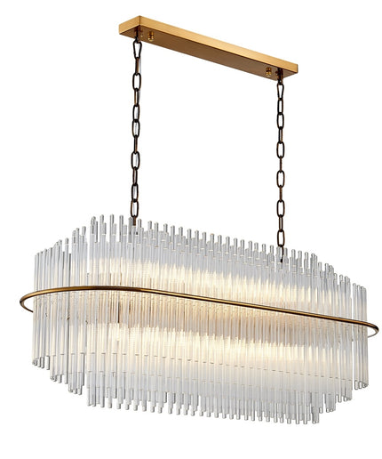 Chandelier Nembus by Rodesigne — glass designer chandelier, custom lighting by RODESIGNE