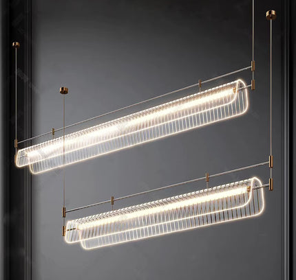 Hanging lamp DINARIO by Rodesigne — glass modern pendant light, custom designer lighting by RODESIGNE