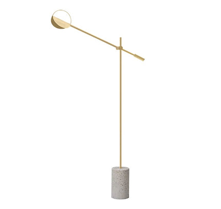 Floor lamp LEAVES by Rodesigne — brass designer floor lamp by RODESIGNE