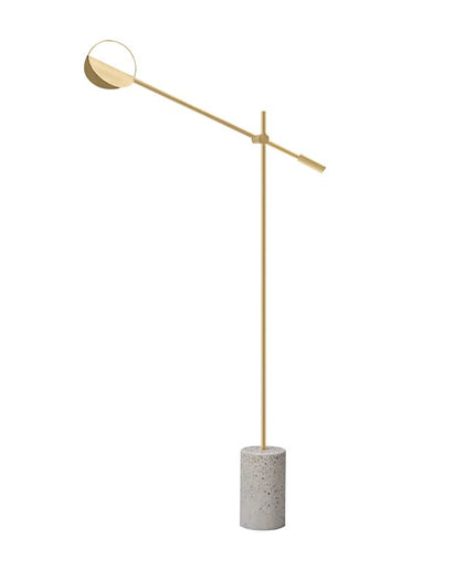 Floor lamp LEAVES by Rodesigne — brass designer floor lamp by RODESIGNE