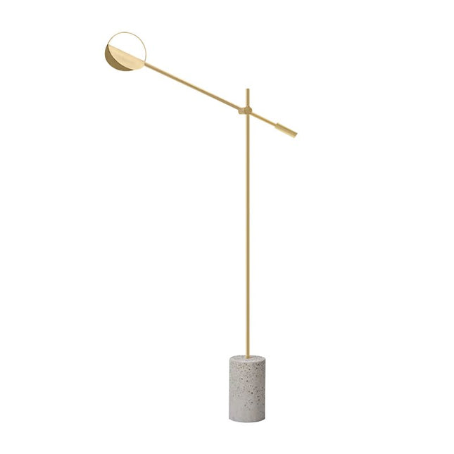 Floor lamp LEAVES by Rodesigne — brass designer floor lamp by RODESIGNE