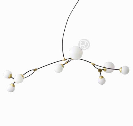 ASTE chandelier by Rodesigne — glass designer chandelier, custom lighting by RODESIGNE