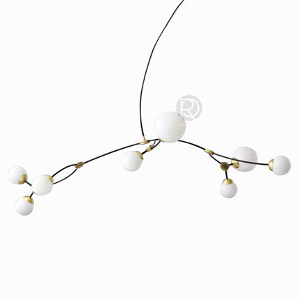 ASTE chandelier by Rodesigne — glass designer chandelier, custom lighting by RODESIGNE