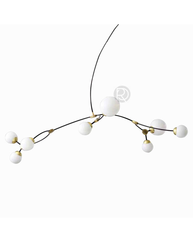 ASTE chandelier by Rodesigne — glass designer chandelier, custom lighting by RODESIGNE