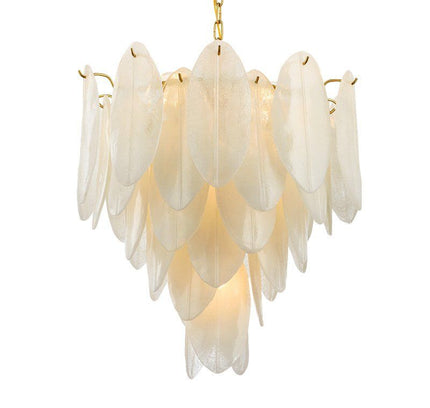 Chandelier Stiri by Rodesigne — glass designer chandelier, custom lighting by RODESIGNE