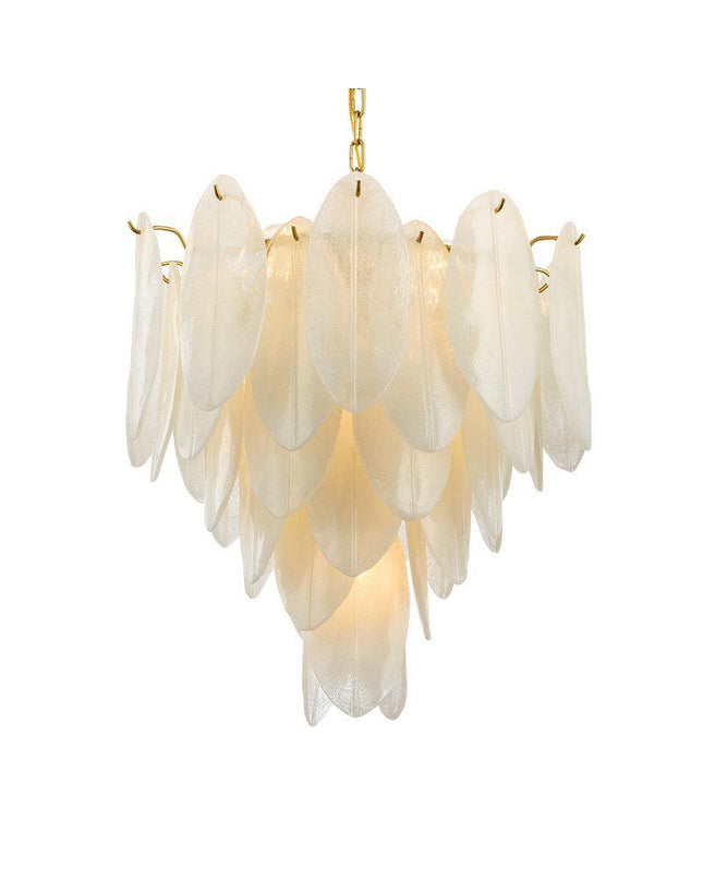 Chandelier Stiri by Rodesigne — glass designer chandelier, custom lighting by RODESIGNE