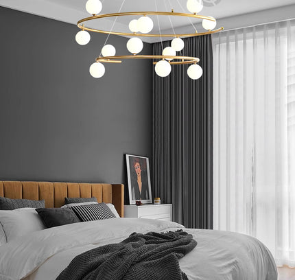 Chandelier LANDE by Rodesigne — brass designer chandelier, custom lighting by RODESIGNE