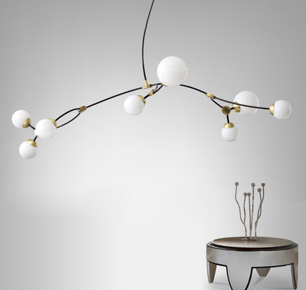 ASTE chandelier by Rodesigne — glass designer chandelier, custom lighting by RODESIGNE