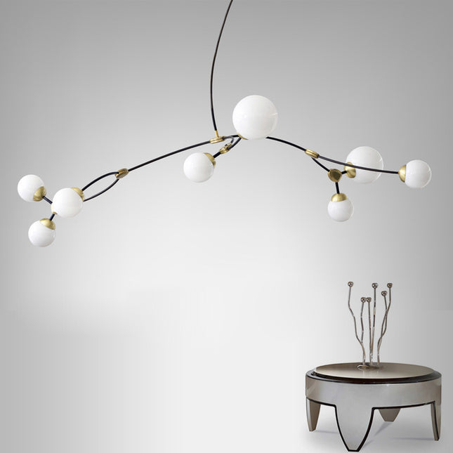 ASTE chandelier — Chandeliers by Romatti, view 2