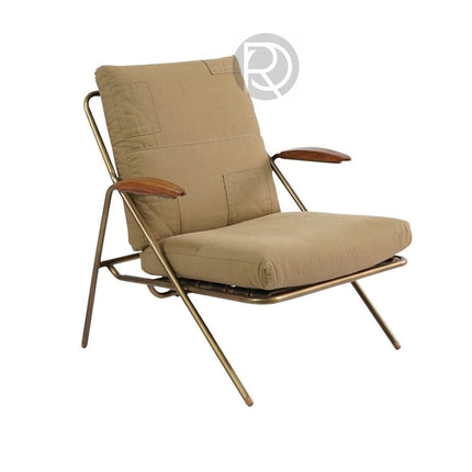 PILOTU chair by Rodesigne — brass designer chair, custom furniture by RODESIGNE